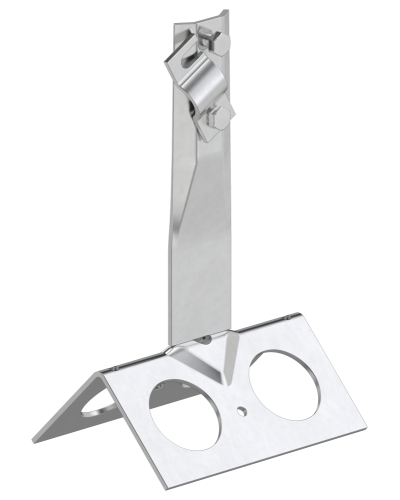 Держатель проводника круглого 6-10мм винтовой IEK (ZDP81-20-4-16-100) в Самаре Крепеж Pintop.ru