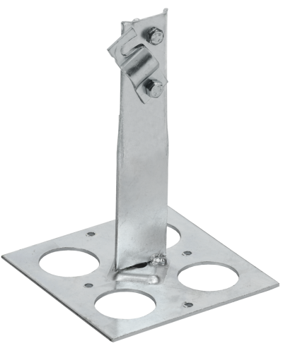 Держатель проводника круглого 6-10мм винтовой IEK (ZDP85-11-6-16-150) в Самаре Крепеж Pintop.ru