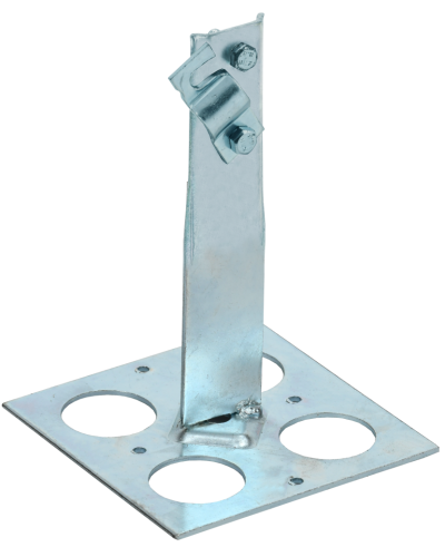 Держатель проводника круглого 6-10мм винтовой IEK (ZDP85-14-1-16-90) в Самаре Крепеж Pintop.ru