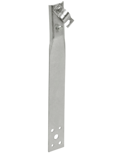 Держатель проводника круглого 6-10мм винтовой прямой h=150мм нержавеющая сталь IEK (ZDP86-20-1-16-150) в Самаре Крепеж Pintop.ru