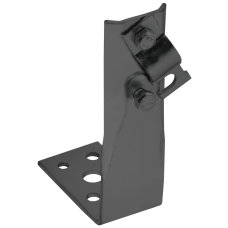 Держатель проводника круглого 6-10мм винтовой угловой h=60мм оцинкованная сталь TD IEK (ZDP87-13-1-16-60)