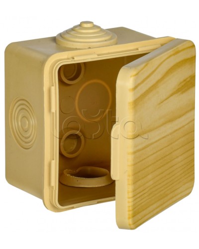 Коробка расп. КМ для о/п D=85х40мм IP54 4 вв. сосна IEK (UKO21-085-040-000-K34-54) в Самаре Распределительные коробки Pintop.ru