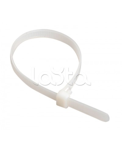 Стяжка 150x2,5 мм нейлоновая, белая IEK (UHH31-D025-150-100) в Самаре Стяжки-хомуты Pintop.ru