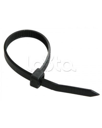 Хомут 4,8x400 мм нейлон, черный (100 шт/уп) IEK (UHH32-D048-400-100) в Самаре Стяжки-хомуты Pintop.ru