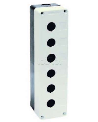Корпус КП105(6) для кнопок 5(6) мест IEK BKP10-6-K01 в Самаре Аксессуары для стоек и шкафов Pintop.ru