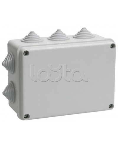 Коробка КМ41242 распаячная для о/п (RAL7035, 10 гермовводов) IEK UKO10-150-110-070-K41-55 в Самаре Распределительные коробки Pintop.ru