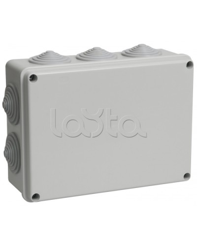 Коробка КМ41244 распаячная для о/п (RAL7035, 10 гермовводов) IEK UKO11-190-140-070-K41-55 в Самаре Аксессуары для средств охраны периметра Pintop.ru