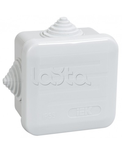 Коробка КМ41236 распаячная для о/п (RAL7035, 4 гермоввода, защелкивающаяся крышка) IEK UKOZ11-070-070-040-K41-44 в Самаре Распределительные коробки Pintop.ru