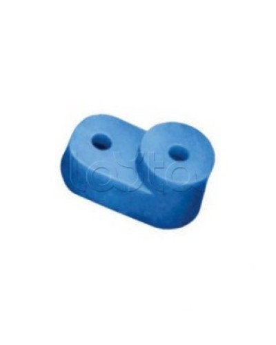 Угловой изолятор для «0» шины синий IEK YIS32 в Самаре Клеммные колодки Pintop.ru