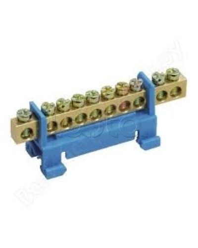 Шина нулевая с DIN-изолятором типа «Стойка» ШНИ-6х9-14-С-С IEK YNN10-69-14P-K07 в Самаре Клеммные колодки Pintop.ru