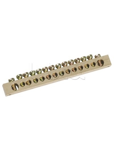 Шина нулевая 8x12 8/2 IEK YNN21-08-100 в Самаре Клеммные колодки Pintop.ru