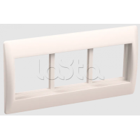 Рамка и суппорт на 6 модулей 45×45 для к/к 100×60 и 100×40 IEK (CKK-40D-RSU6-075-K01)