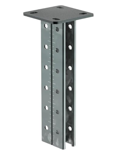 Подвес потолочный STRUT двойной 41х41-400 HDZ IEK (CLM50D-KDS-41-41-04-HDZ) в Самаре Аксессуары для лотков Pintop.ru