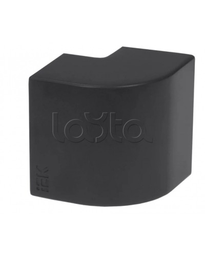 ELECOR Угол внешний КМН 60х40 черный (4шт/компл) IEK (EL-KK10D-N-060-040-K02) в Самаре Аксессуары для кабель-канала Pintop.ru