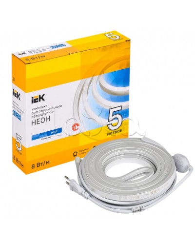 Комплект DIY (2835B120-8-IP65-220В 5м + др.) IEK (LSR5-B-120-65-2-05-S0) в Самаре Источники света(Лампы) Pintop.ru
