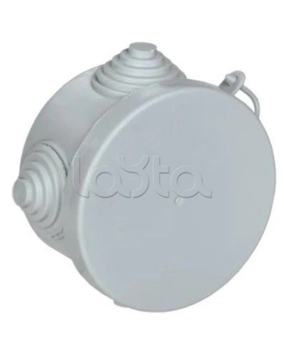 Коробка расп. КМ для о/п D=65х40мм IP54 4 вв (7035) GENERICA IEK (UKO21-065-040-000-K03-54) в Самаре Распределительные коробки Pintop.ru