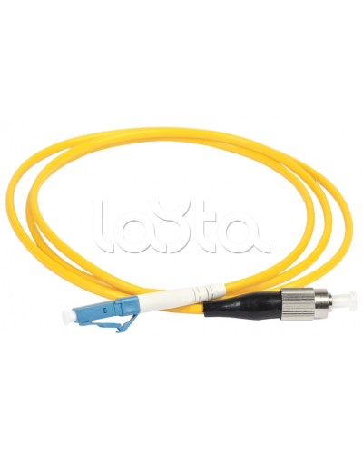 Патч-корд оптический, SM, 9/125 (OS2), FC/UPC-LC/UPC, (simplex), 1м FPC09-FCU-LCU-C1L-1M в Самаре Патч-корды оптические Pintop.ru