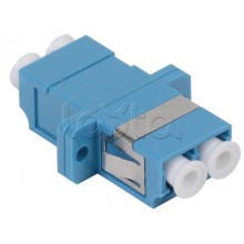 Проходной адаптер LC-LC, (SM/MM), UPC, (Duplex) ITK (FC1-LCULCU2C-SM)
