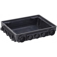 IEK Коробка напольная ONFLOOR 12 модулей (KNU-12-PA-9011)