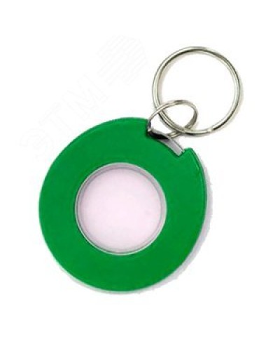 IronLogic IL-08MGT, 1K,с кольцом, зелёный с прозрачной серединой в Самаре Оптовые идентификаторы Pintop.ru