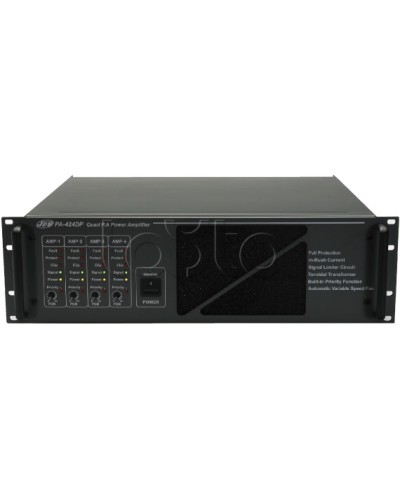 Усилитель мощности 4-x канальный JDM PA-412DP в Самаре Усилители Pintop.ru