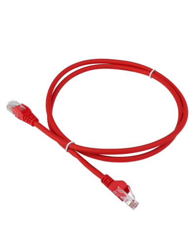 Патч-корд LANMASTER LSZH UTP кат.5e, 4.0 м, красный LANMASTER LAN-PC45/U5E-4.0-RD в Самаре Патчкорды (медные) Pintop.ru