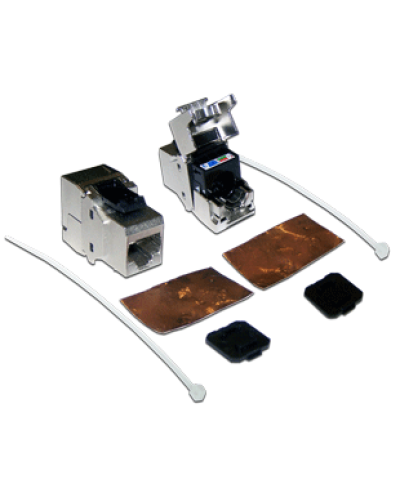 Модуль Keystone, RJ45, кат.6A, STP, 180 градусов LANMASTER LAN-OK45S6A/180 в Самаре Коннекторы Pintop.ru