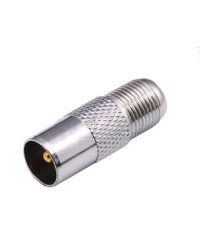 Переходник PAL (TV) штекер - F розетка LAZSO APTVF10 в Самаре Коннекторы Pintop.ru