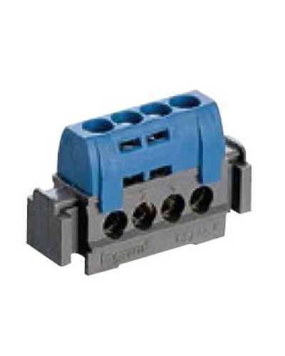 Клеммник синий 4х1.5-16 мм2 LEGRAND 004840 в Самаре Клеммные колодки Pintop.ru