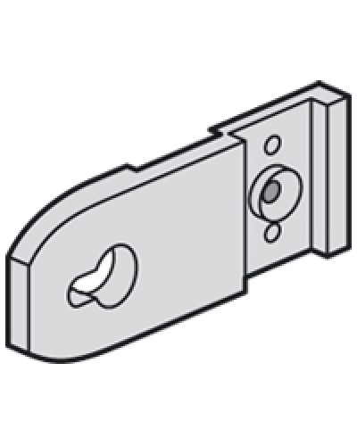 Комплект из 4 металлических скоб Legrand 020100 в Самаре Расходные материалы для шкафов и стоек Pintop.ru