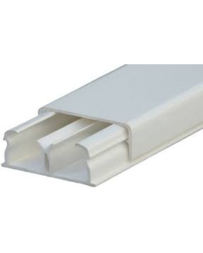 Мини-плинтус DLPlus 32x12,5 мм 2 отделения длина 2,1 м белый Legrand 030014 в Самаре Кабель-канал Pintop.ru
