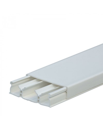 Мини-плинтус DLPlus 60x16 - 3 секции - длина 2,10 м - белый Legrand 030026 в Самаре Кабель-канал Pintop.ru