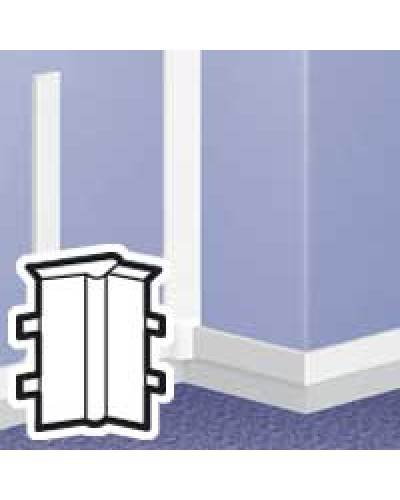 Угол внутренний переменный для мини-плинтусов DLPlus 60x16/20 белый Legrand 030291 в Самаре Аксессуары для кабель-канала Pintop.ru