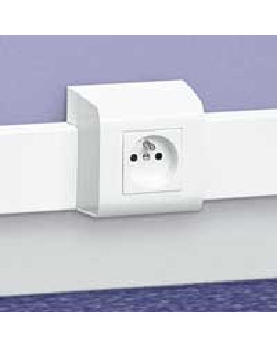 Суппорт Mosaic 75x20 2М LEGRAND 030378 в Самаре Аксессуары для кабель-канала Pintop.ru