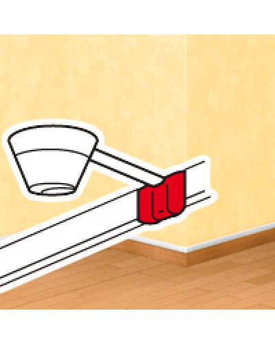 Ответвление Т-образное для мини-канала 40х16 LEGRAND 033329 в Самаре Аксессуары для кабель-канала Pintop.ru