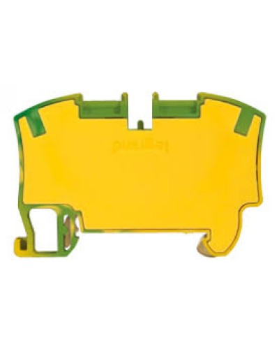 Пружинная клемма Viking 3 заземляющая однополюсная 2 проводника шаг 8 мм желто-зеленый Legrand 037272 в Самаре Клеммные колодки Pintop.ru