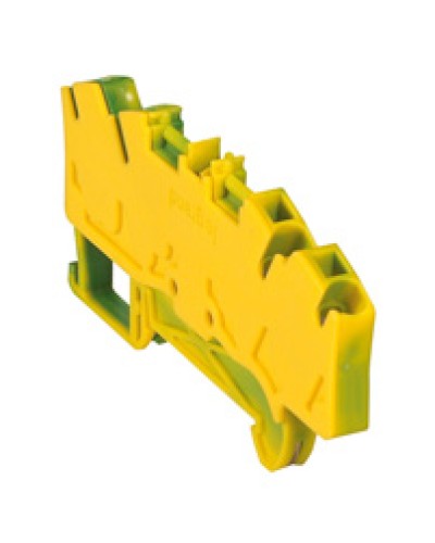Клемма 4х6 2вх/2вых. заземл. Legrand 037279 в Самаре Клеммные колодки Pintop.ru