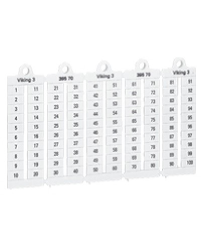 Пластина маркерная Legrand 039509 в Самаре Аксессуары для кабель-канала Pintop.ru