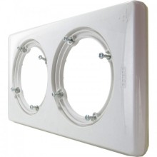 Рамка 2 поста IP44, белая Celiane Legrand 069072