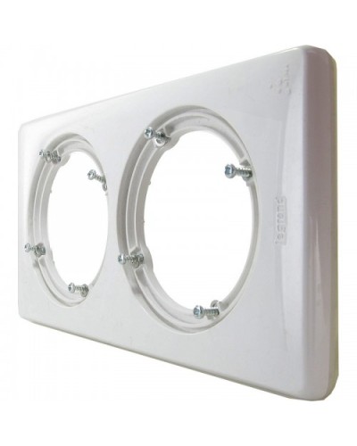 Рамка 2 поста IP44, белая Celiane Legrand 069072 в Самаре Аксессуары для кабель-канала Pintop.ru