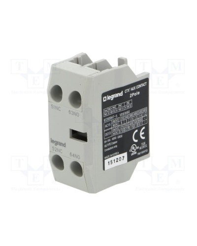 Блок вспомогательных контактов Legrand 416850 в Самаре Дополнительное оборудование для сетей Pintop.ru