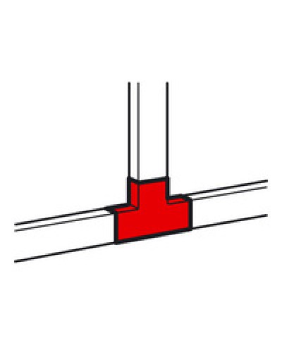 Тройник для кабель-канала METRA 16x16 Legrand (638114) в Самаре Аксессуары для кабель-канала Pintop.ru