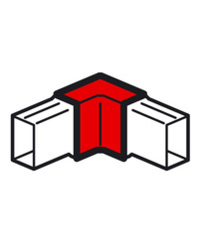 Угол внутренний для кабель-канала METRA 40x40 Legrand (638181) в Самаре Аксессуары для кабель-канала Pintop.ru