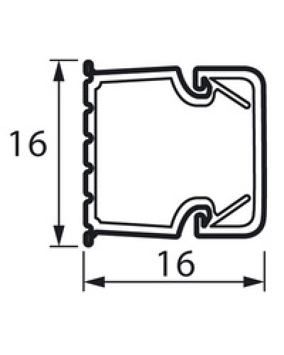 Кабель-канал METRA 16x16 Legrand (638191) в Самаре Кабель-канал Pintop.ru