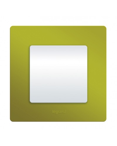 Рамка 1 пост Etika зеленый папоротник Legrand 672541 в Самаре Аксессуары для кабель-канала Pintop.ru