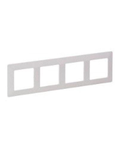 Рамка - Valena™ Life - 4 поста Legrand 754004 в Самаре Аксессуары для кабель-канала Pintop.ru