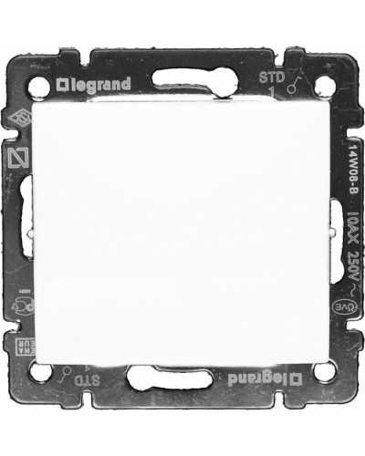 Переключатель промежуточный Valena 10 AX 250 В белый Legrand 774407 в Самаре Аксессуары для кабель-канала Pintop.ru