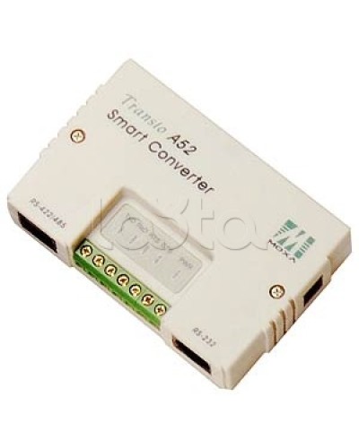 Преобразователь интерфейсов RS-232 в RS-422/485 с изоляцией 2 КВ Moxa A53/220VAC DB9 в Самаре Дополнительное оборудование для ОПС Pintop.ru