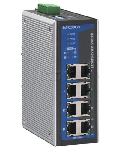 Коммутатор неуправляемый промышленный 8-портовый Moxa EDS-308-T в Самаре Коммутаторы Pintop.ru