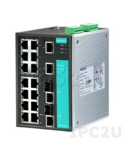 Коммутатор управляемый промышленный 18-портовыйMoxa EDS-518A в Самаре Коммутаторы Pintop.ru